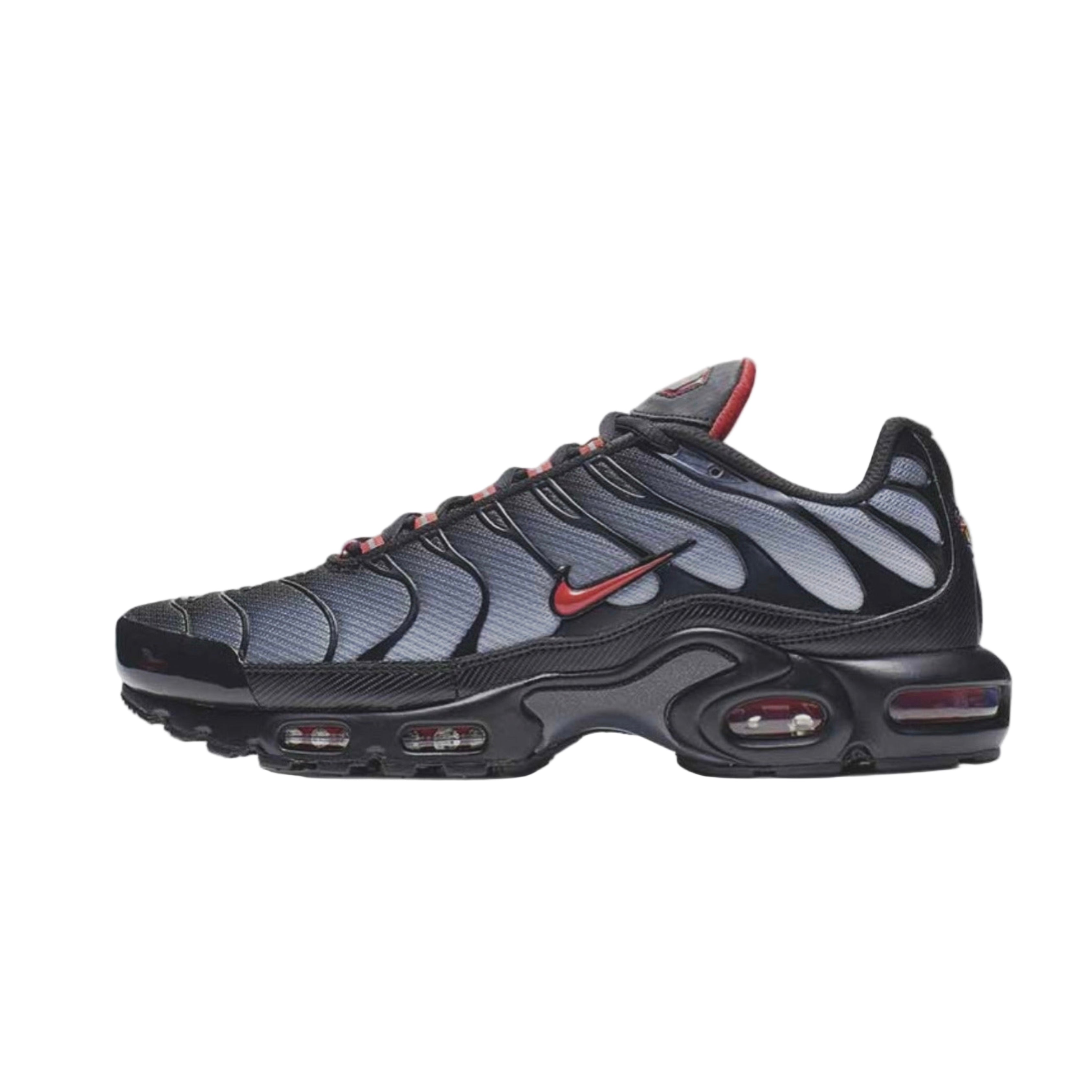 Nike Air Max Plus Black Gradient Red Hombre