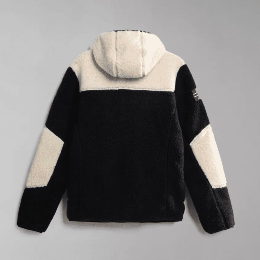 Napapijri Yupik Fleece Full Zip WhiteCap