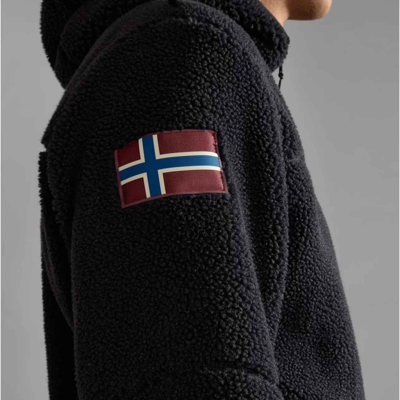 Napapijri Yupik Fleece Full Zip Black