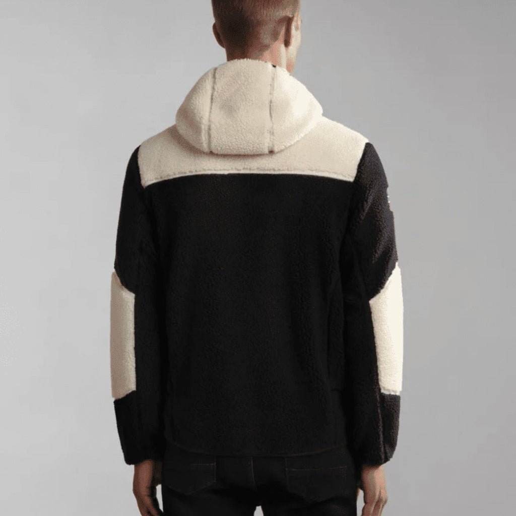 Napapijri Yupik Fleece Full Zip WhiteCap