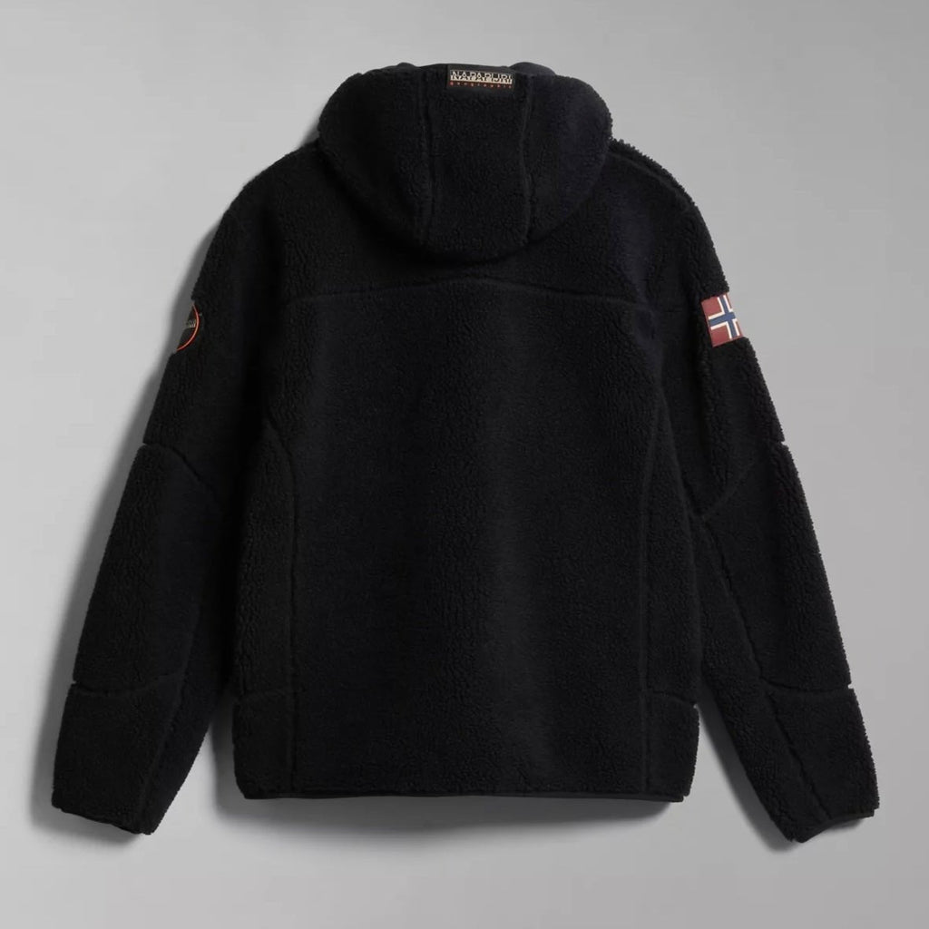 Napapijri Yupik Fleece Full Zip Black