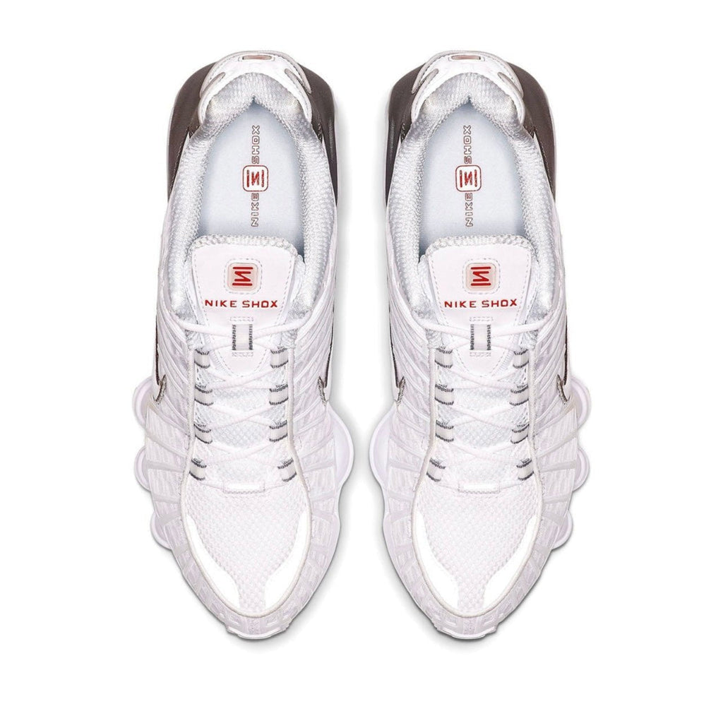 Nike Shox TL White Metallic Silver