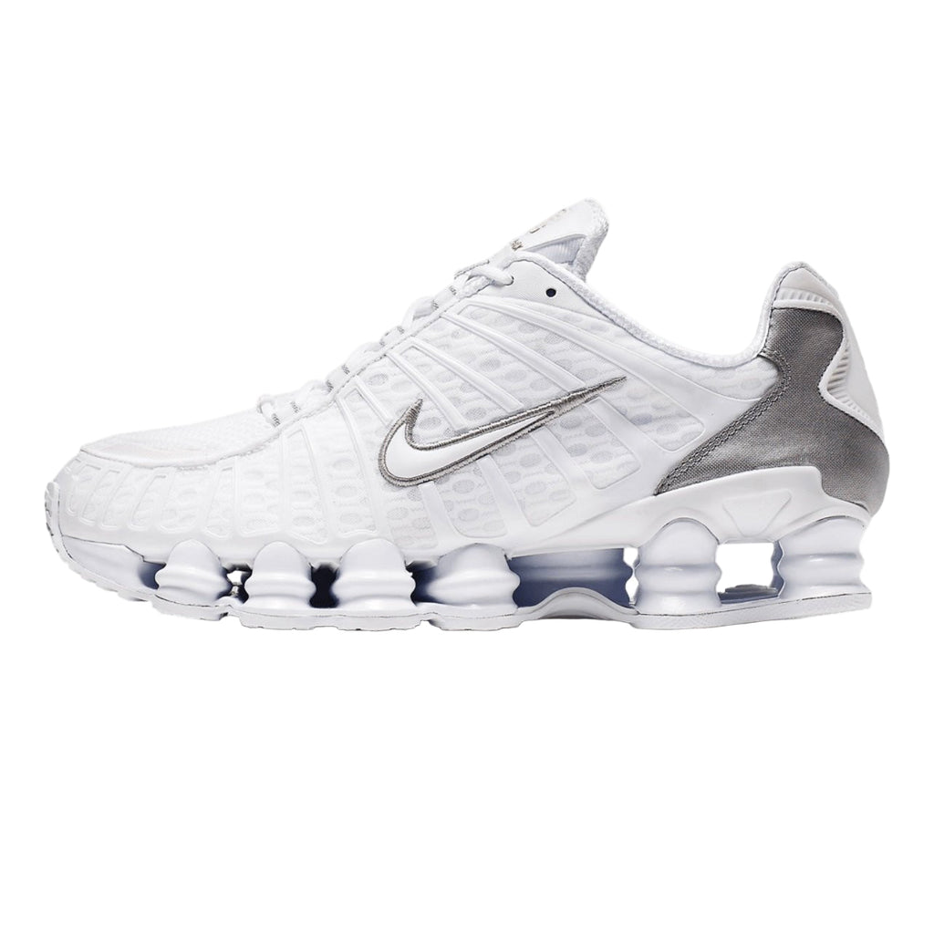 Nike Shox TL White Metallic Silver