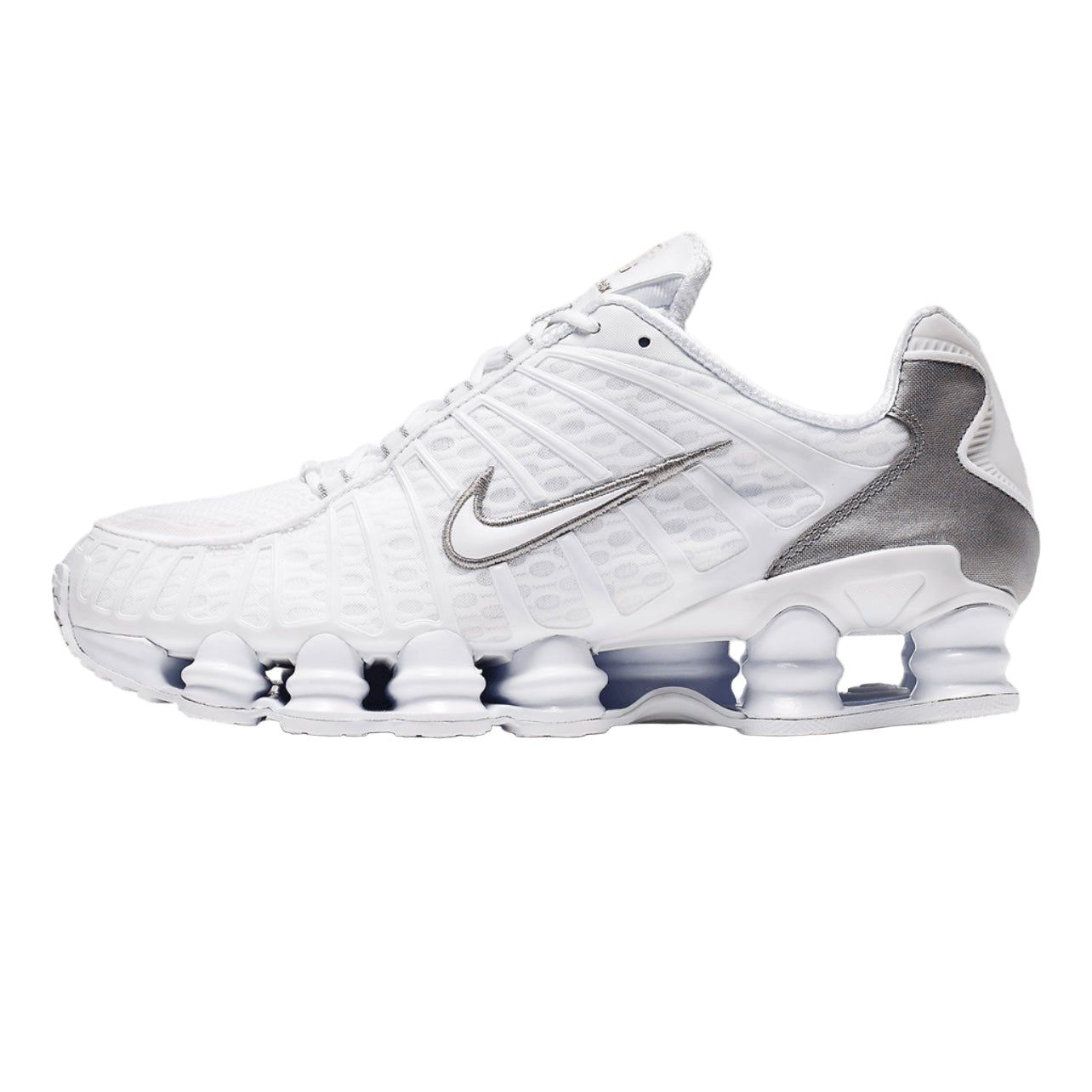 Nike Shox TL White Metallic Silver